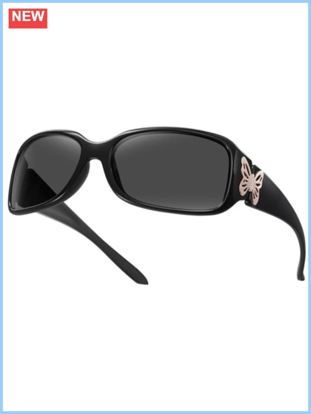 Polarized Sunglasses Butterfly UV400 Protection Women's